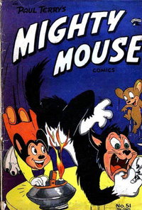 Paul Terry's Mighty Mouse Comics  #51 (March 1954)