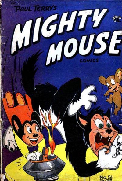 Paul Terry's Mighty Mouse Comics  #51 (March 1954)