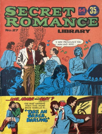 Secret Romance Library  #27 ([August 1973?])