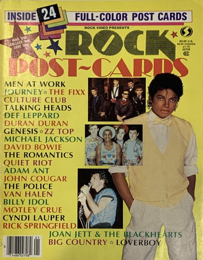 Rock Post-Cards  #1 (1983)