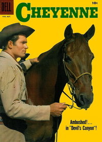 Cheyenne (Dell, 1957 series)  #8 (August-October 1958) — Devil's Canyon
