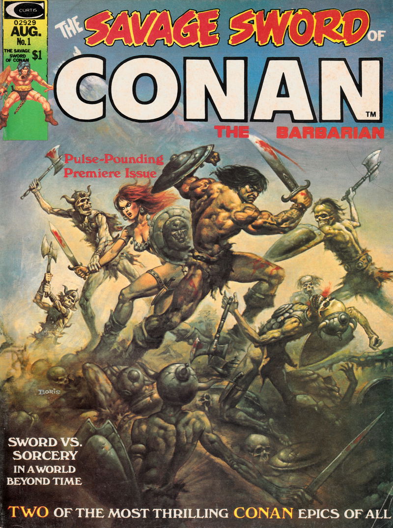 The Savage Sword of Conan (Marvel, 1974 series) #1 (August 1974)