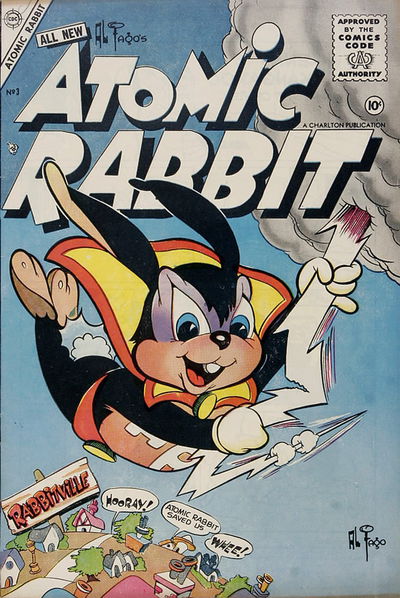Atomic Rabbit (Charlton, 1955? series) #3 (March 1956)