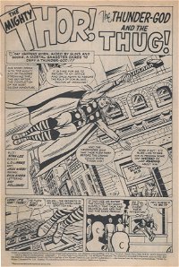 The Mighty Thor (Yaffa/Page, 1977 series) #3 — The Thunder-God and the Thug! (page 1)