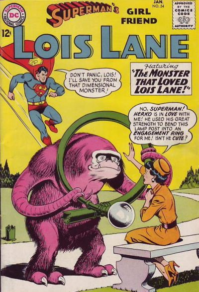 Superman's Girl Friend, Lois Lane (DC, 1958 series) #54 (January 1965)