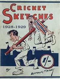 Cricket Sketches 1928-1929 (NSW Bookstall, 1929?)  ([1929?])