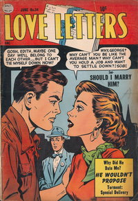 Love Letters (Quality, 1954 series)  #34 (June 1954)