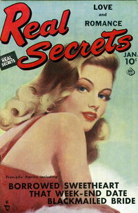 Real Secrets (Ace, 1949 series) #3 January 1950