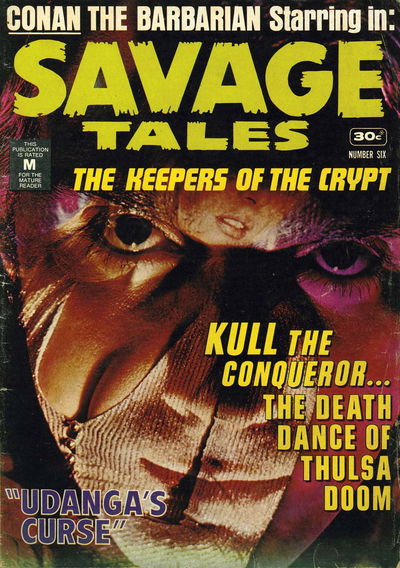 Savage Tales (KG Murray, 1975 series) #6 [March 1975?]