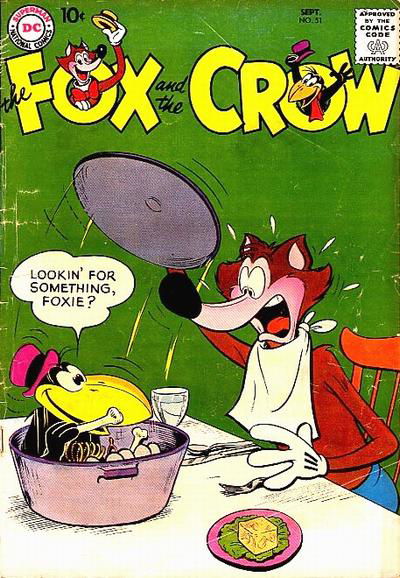 The Fox and the Crow (DC, 1952 series) #51 September 1958