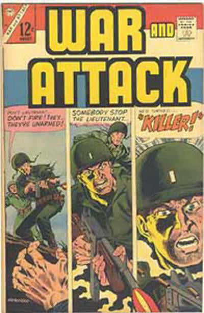 War and Attack (Charlton, 1966 series) #55 August 1966