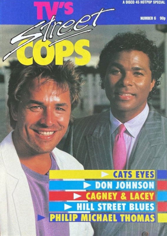 Disco 45 HotPop Special (UK, 1985? series) #6 — TV's Street Cops (August 1985)