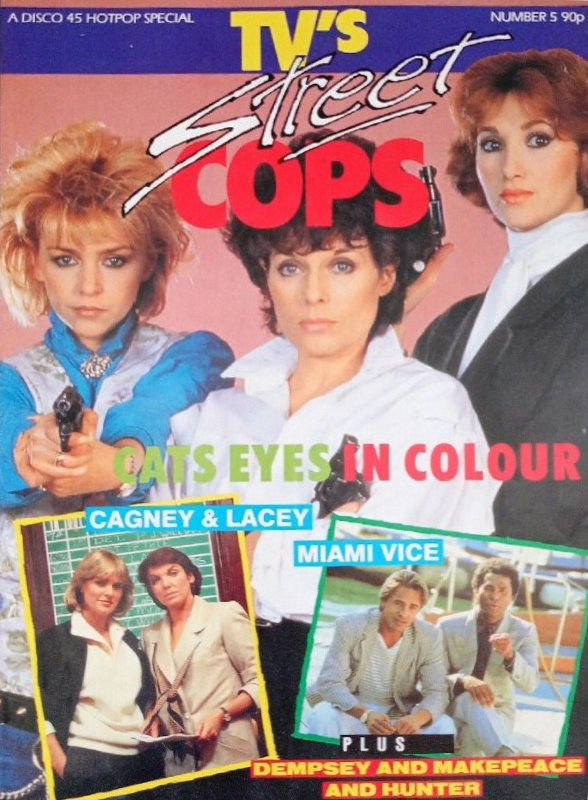 Disco 45 HotPop Special (UK, 1985? series) #5 — TV's Street Cops (July 1985)