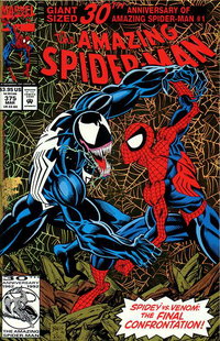 The Amazing Spider-Man (Marvel, 1963 series)  #375 (March 1993) — Spidey vs. Venom: The Final Confrontation