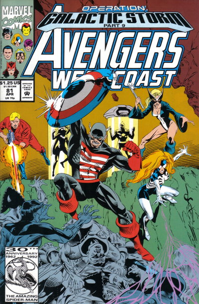 Avengers West Coast  #81 (April 1992)