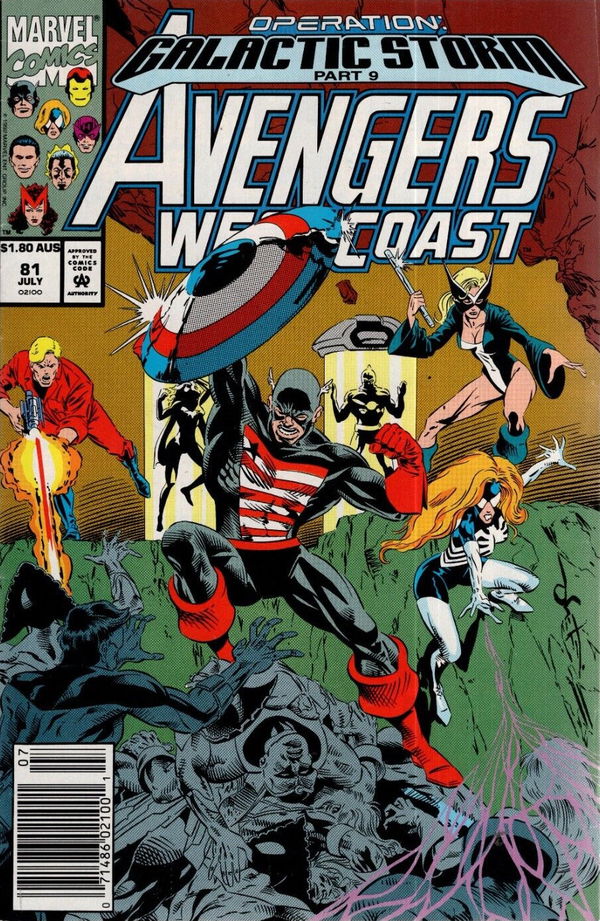 Avengers West Coast (Marvel, 1992? series) #81 [] (July 1981 (April 1992)) (July 1981 (April 1992))