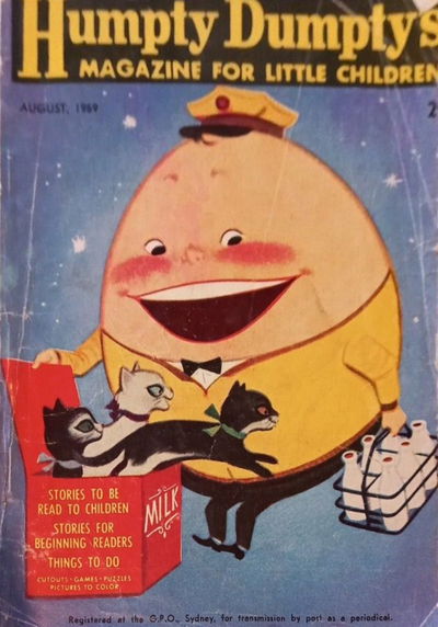 Humpty Dumpty's Magazine for Little Children (KG Murray, 1955 series)  (August 1959)