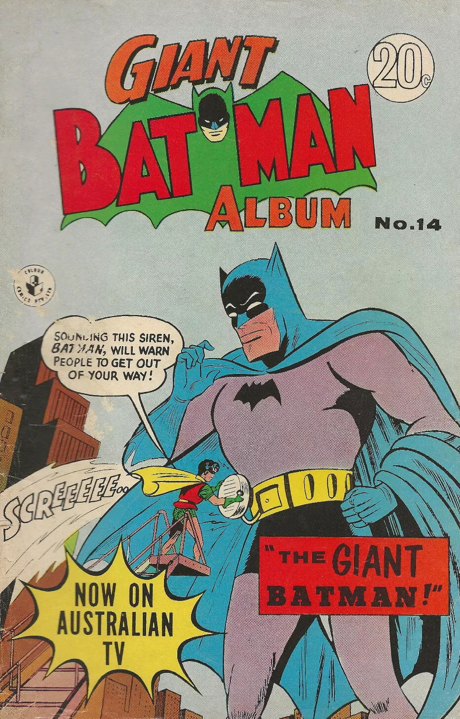 Giant Batman Album (Colour Comics, 1962 series) #14 ([November 1967?])