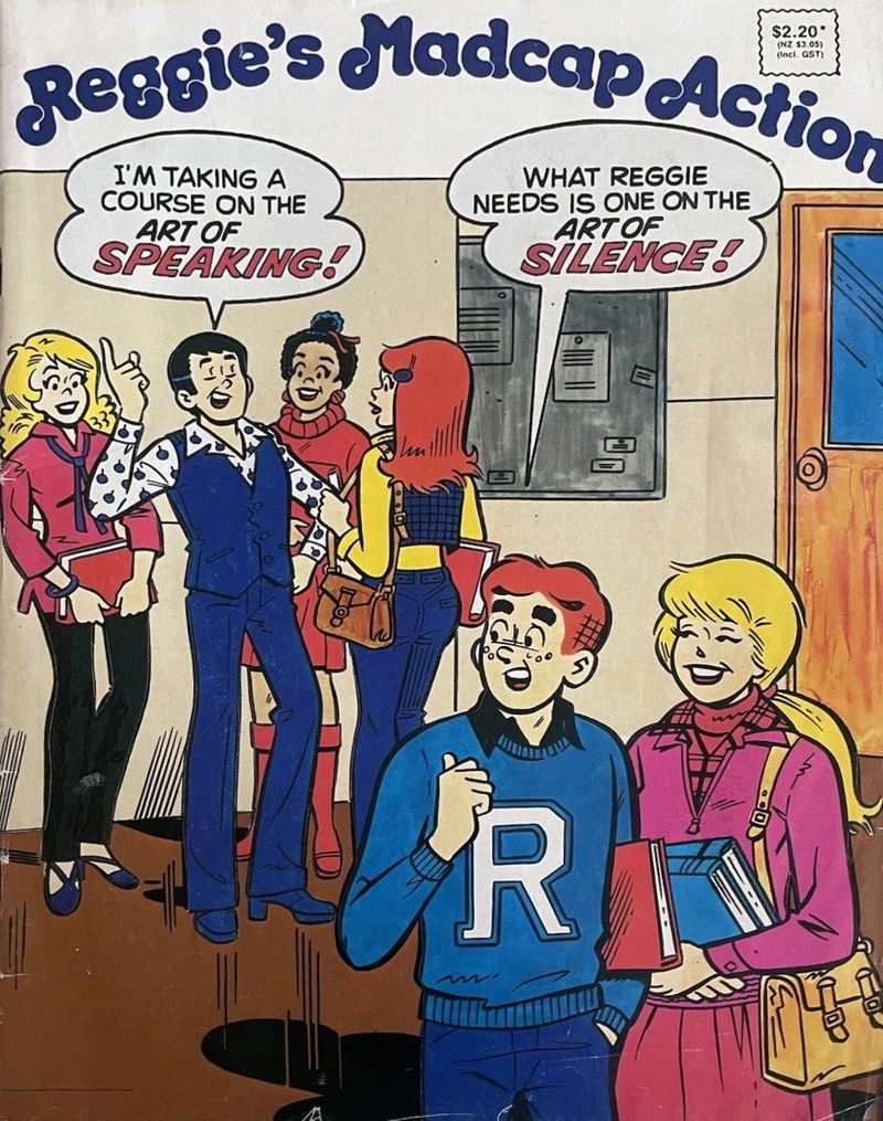 Reggie's Madcap Action (Yaffa Publishing, 1991)  ([1991])