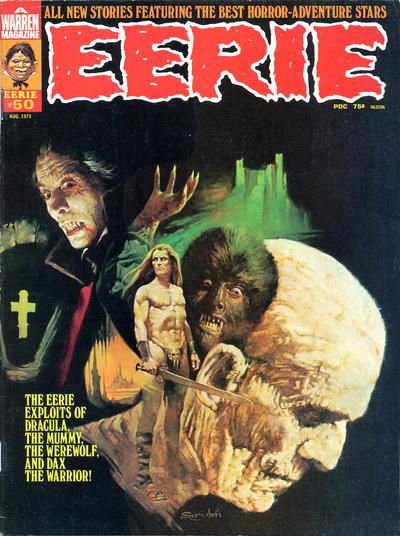 Eerie (Warren, 1966 series) #50 August 1973