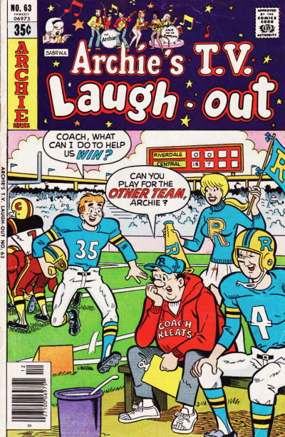 Archie's TV Laugh-Out (Archie, 1969 series) #63 (December 1978)