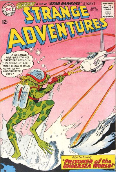 Strange Adventures (DC, 1950 series) #155 August 1963