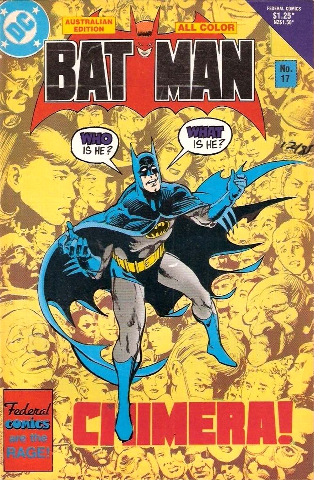 Batman (Federal, 1982 series) #17 ([October 1985?])