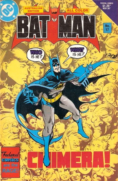 Batman (Federal, 1982 series) #17 [October 1985?]