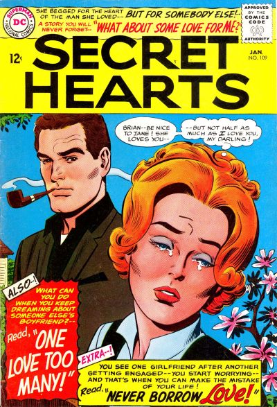 Secret Hearts (DC, 1949 series) #109 (January 1966)