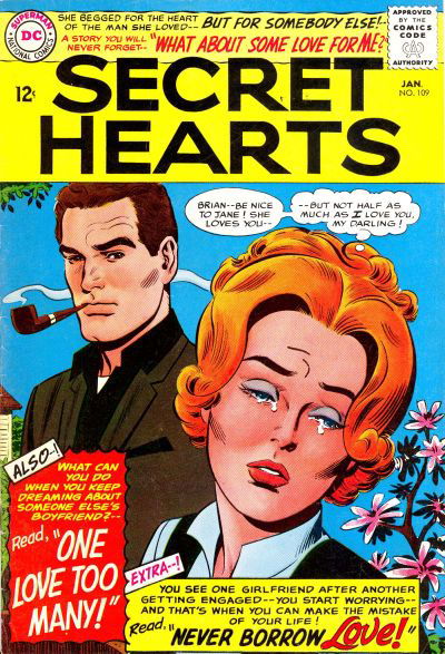 Secret Hearts (DC, 1949 series) #109 (January 1966)