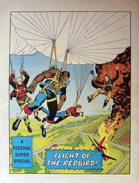 The A-Team (Federal, 1984 series) [nn] ([1984?]) — The Flight of the Redbird