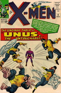 The X-Men (Marvel, 1963 series)  #8 (November 1964) — The Uncanny Threat of... Unus the Untouchable!