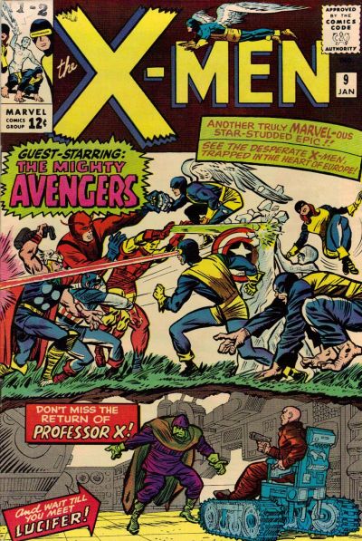 The X-Men (Marvel, 1963 series) #9 (January 1965)
