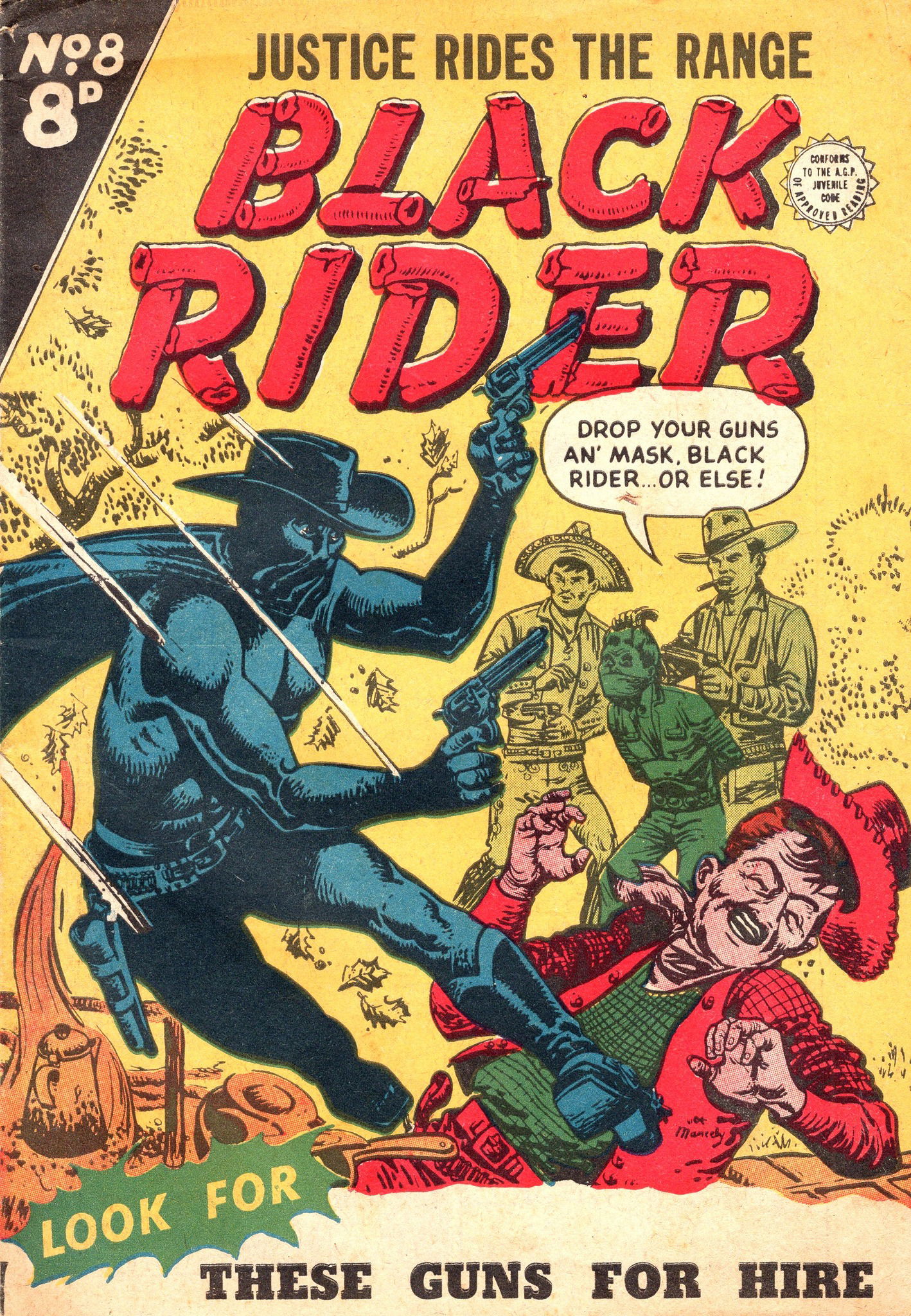 Black Rider (Transport, 1954? series) #8 ([June 1955?])
