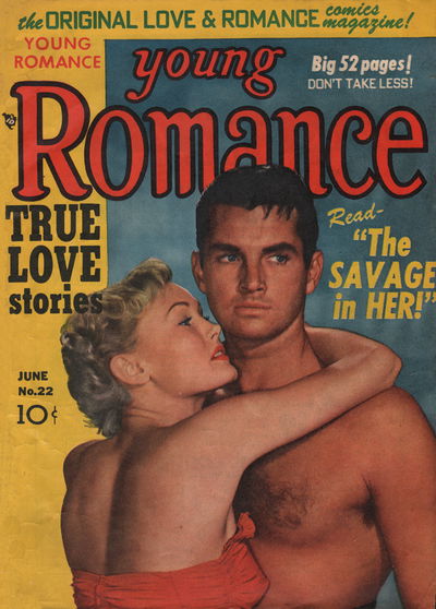 Young Romance (Prize, 1947 series) v3#10 (22) June 1950