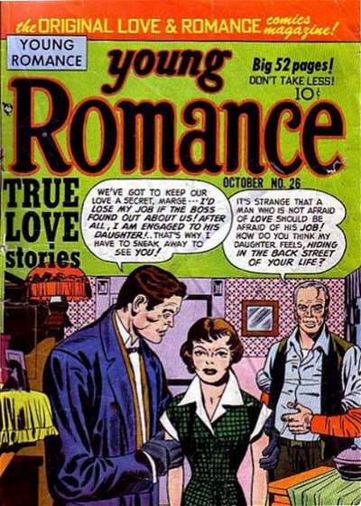 Young Romance (Prize, 1947 series) v4#2 (26) (October 1950)