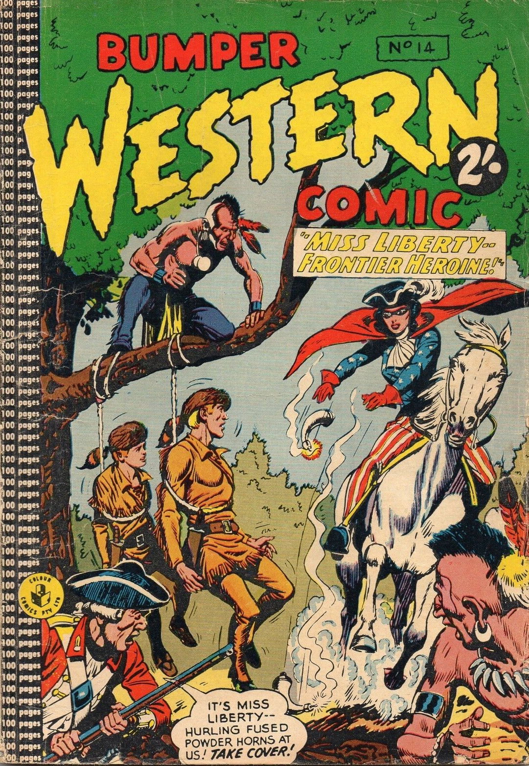 Bumper Western Comic (Colour Comics, 1959 series) #14 ([February 1963?])