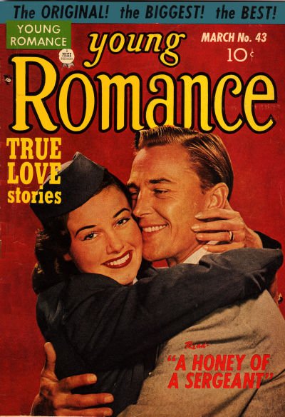 Young Romance (Prize, 1947 series) v5#7 (43) (March 1952)