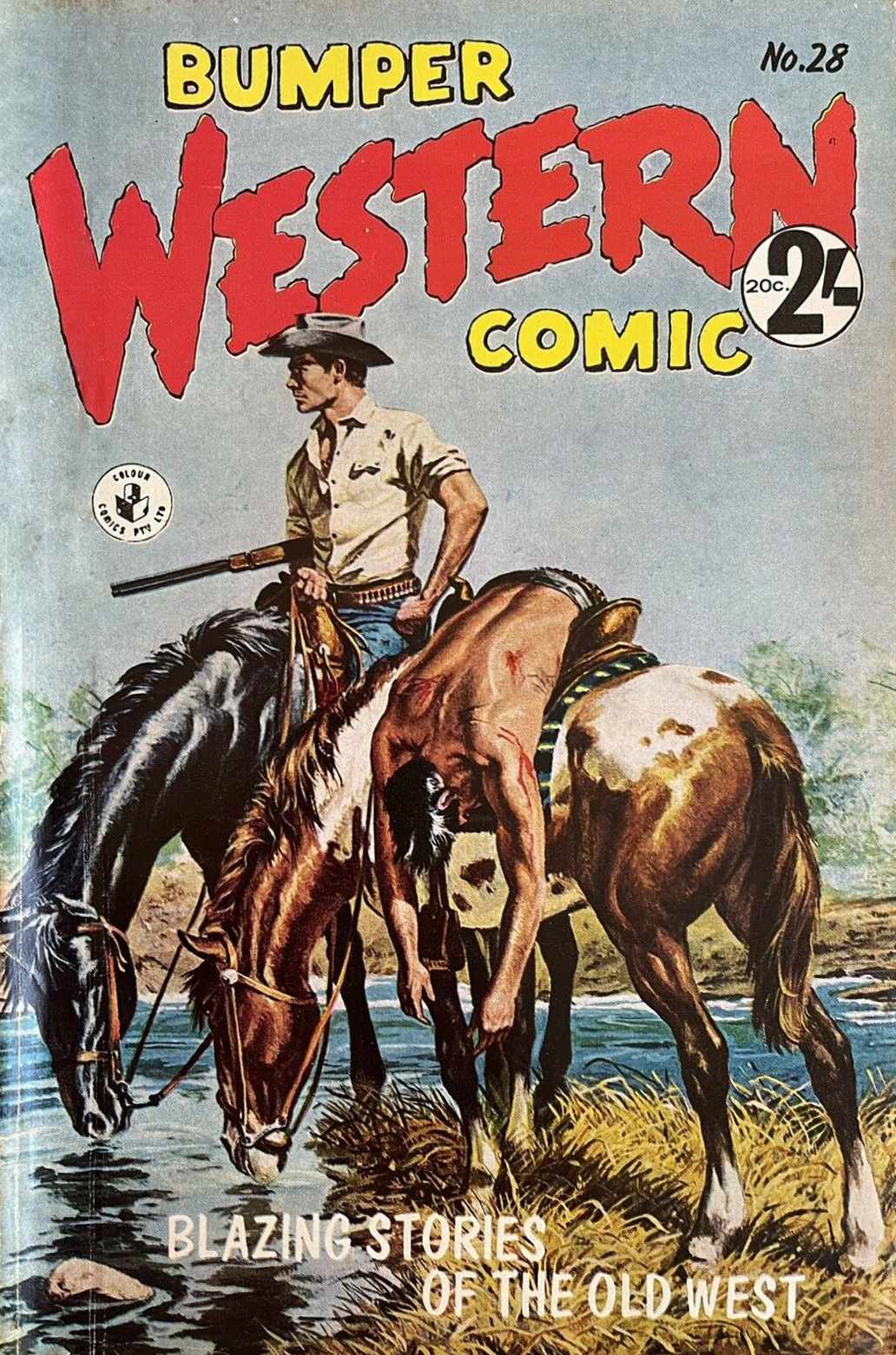 Bumper Western Comic (Colour Comics, 1959 series) #28 ([August 1966])