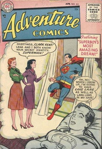 Adventure Comics (DC, 1938 series) #211 April 1955