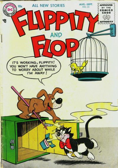 Flippity & Flop  #23 (August-September 1955)