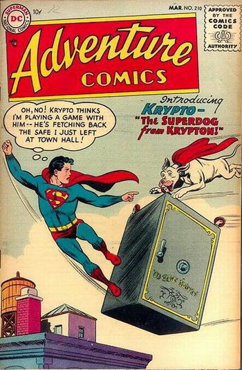 The Superdog from Krypton!