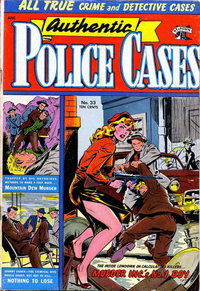 Authentic Police Cases (St. John, 1948 series)  #33 (May 1954)