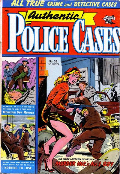 Authentic Police Cases  #33 (May 1954)