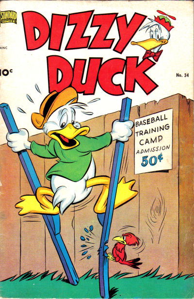 Dizzy Duck (Pines, 1950? series) #34 (May 1951)