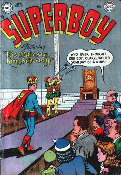 Superboy (DC, 1949 series) #32 (April 1954)