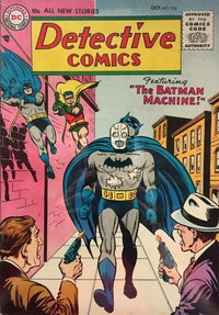 Detective Comics (DC, 1937 series)  #224 (October 1955) — The Batman Machine!