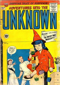 Adventures into the Unknown  #101 (October 1958)