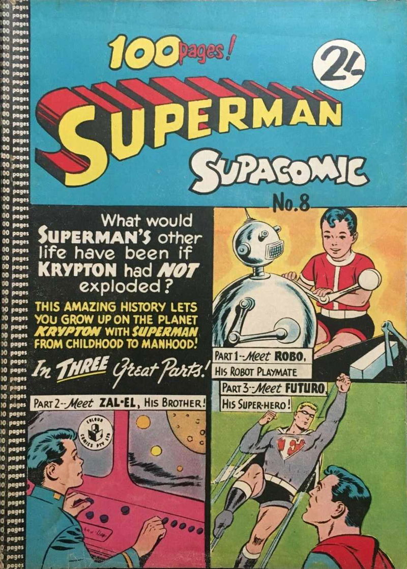 Superman Supacomic (Colour Comics, 1959 series) #8 ([March 1960?])