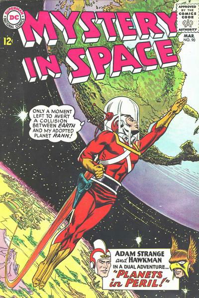 Mystery in Space (DC, 1951 series) #90 March 1964